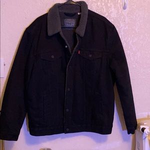 XXL Sherpa Lined Denim Levi’s Jacket